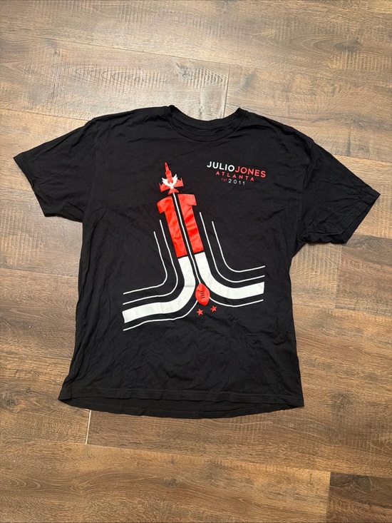 Other - Julio Jones Atlanta Falcons #11 Black Graphic T Shirt Men’s XL